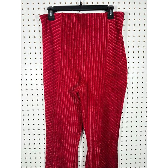 Free People penny pull on velvet pants size L - Picture 2 of 6